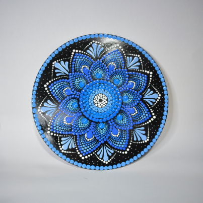 mandala azul